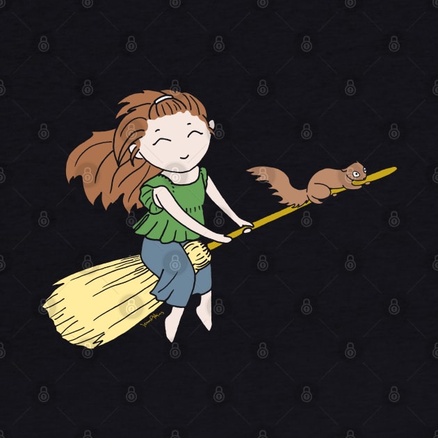 Broom Witch - by Jenn Atkins by sadicus